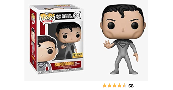 hot topic superman funko pop