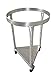 Heavy-Duty All-Stainless-Steel Mobile Dolly Stand for 80-Quart Vollrath Mixing Bowl 79800 - Bowl Included