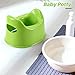 Srutueo Baby Potty Travel Toilet Training Baby Portable Potty Kids Children Travel Toilet, green