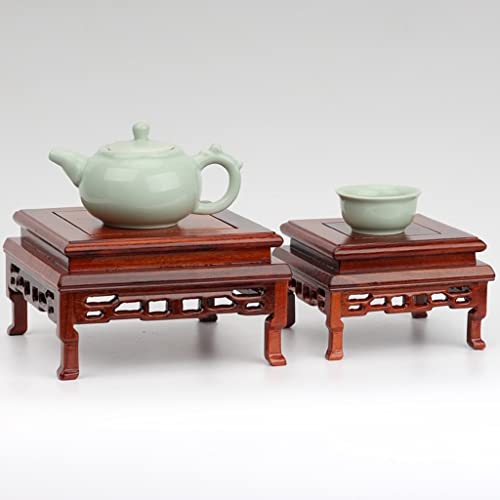 Supports de présentation pour vases et petits bonsaïs d'Asie