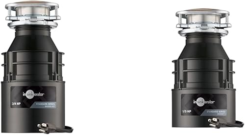 InSinkErator Badger 5XP - Triturador de basura con cable de alimentación y triturador de basura InSinkErator con cable de alimentación, Badger 1,