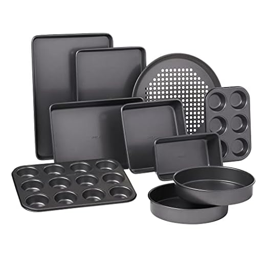 Oneida Select 10 Piece Nonstick Metal Bakeware Set, High-Performance & Dishwasher Safe