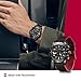 Victorinox Swiss Army Chronograph Black Dial Black and Red Rubber Strap Watch 42mm - 242051