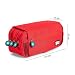 Grafoplás Bits & Bobs, Estuche Escolar Triple con Solapa, 23x10x10cm, Rojo