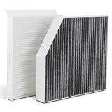 LINKCRO Cabin Air Filter Kit Fits Mercedes2015-2022GLC300, (2015-2023) C300, (2017-2019) E300, E400