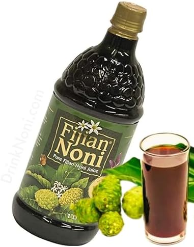 Fijian Noni Juice 100% Pure Certified Organic from Fiji. Rich in Antioxidants. Deal of The Day (Single 1 Litre Bottle 1000ml) A Gift of Nature.