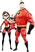 Mattel Disney and Pixar The Incredibles Storyteller Set with 3 Action Figures, Super Family Collectible Toy Pack with Mr Incredible, Elastigirl & Jack-Jack