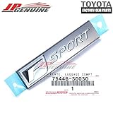 LEXUS OEM FACTORY F SPORT EMBLEM NAME PLATE 75446-30030