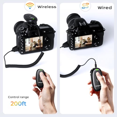 Image of Rechargeable Camera Remote Control for Panasonic Wireless Shutter Release | for Panasonic S5II, GH6, S5, BGH1, GH5 II, BS1H, S5IIX, G9 II, GH7, G97, Replaces DMW-RSL1
