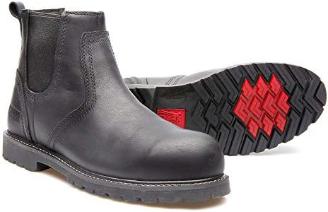 Kodiak Men's McKinney Composite Toe Water-Resistant Chelsea Industrial Boot, Black, 9.5 Wide | Image 3
