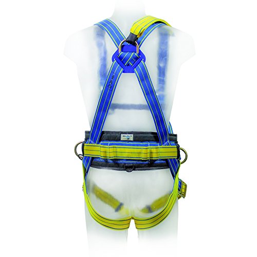 Irudek LIGHT 4 L-XL – Harnais antichute léger avec ancrage dorsal/esternal, anneaux latéraux, ceinture Light respirante, acier galvanisé, EN 361/358, NFC...