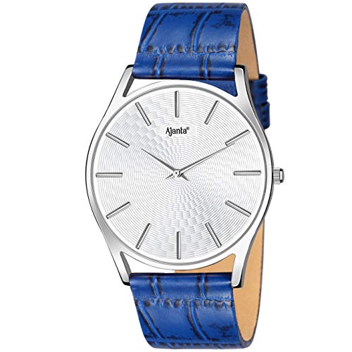 Ajanta Quartz Casual Analog Silver Dial Men’s Watch-AWC102ESG/1/SLS/S/B