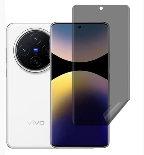 Image of ZARALA Privacy Hydrogel Screen Protector for Vivo X200 5G Anti-Spy Flexible TPU Private Protective Film, Anti-Scratch Anti-Peeping Ultra-Thin Soft Hydrogel Protective Film