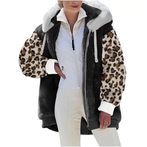 Veste polaire doublure Sherpa femme veste d'hiver pelucheuse premium