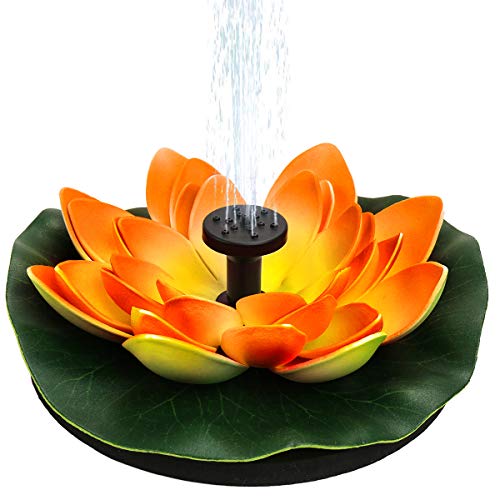 PilavAloo floating water lily fountain
