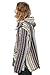 Sunshine Joy Woven Baja Style Pullover Hoodie Hooded Jacket Earth Stripe (x_l)