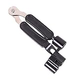 DXIA Saitenkurbelmaschine, Gitarren-Saitenkurbel für Gitarre, Saitenkurbel Saitenspindel Gitarren String Winder, 3-in-1Multifunktions Werkzeug, Für E-Gitarre, Akustikgitarre, Konzertgitarre