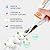 MAPVOLUT Drywall Repair Kit, 2 Pack Spackle Wall Repair with 2 Scraper, Proective Gloves, Quick and Easy Solution to Fill The Holes and Crack for Home Wall, Plaster Wall Dent Repair