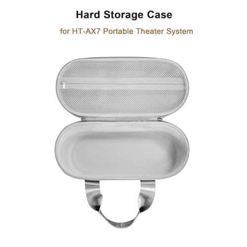 EUGOOCX Hard Carry Case for Sony HT-AX7 Bluetooth Speaker, Shockproof Protective Case Storage Bag Accessories - Image 2