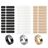 Smart Ring Size Adjuster,Compatible with Oura Ring Spacer,Ring Adjuster Compatible with Oura Ring Gen 4/3,Samsung Galaxy Ring,Ultra Human Ring AIR,RingConn 2/1,Amazfit Helio Rings,Comfortable for Loose Rings.(Black+White+Skin)