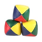 【DISEÑO COMPACTO】 El diámetro de la pelota es de 5cm/1.97in. Las bolas moderadas se adaptan perfectamente a las manos del bebé, ejercen fuerza de agarre. Los colores brillantes son buenos para captar la atención de los niños cuando juegan, mejorar la capacidad de aprendizaje y pensamiento de los niños, y sentar una buena base para acróbatas para aprender.