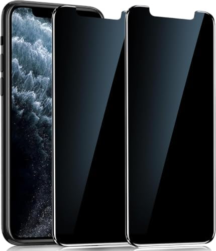YMHML Tempered Glass Screen Protector for iPhone 11/XR (Pack of 2,6.1in)