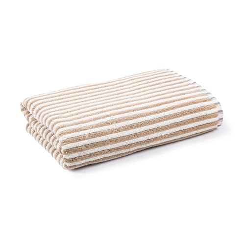 Image of MYTRIDENT Symphony of Threads Towel for Bath, 75 cm x 150 cm, 100% Cotton, 625 GSM, Super Soft, Absorbent, Mirael