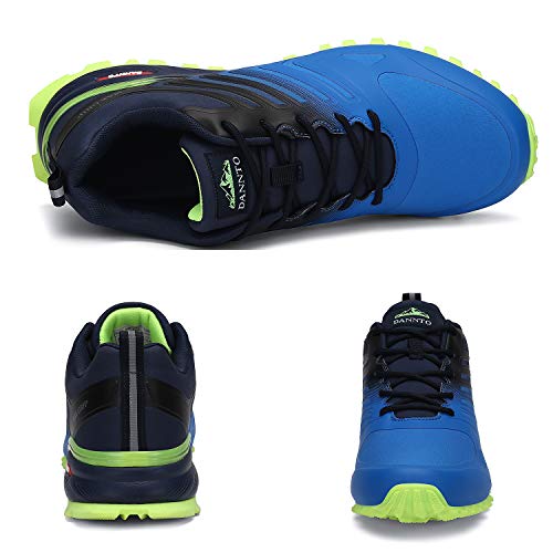 Tênis masculino Dannto para trilha e corrida ao ar livre, caminhada, leve, antiderrapante, para cami
