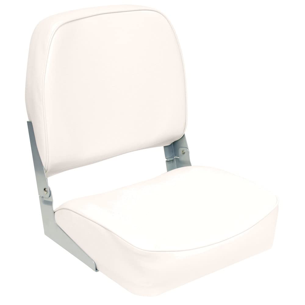 Wise THE COMPANY, INC 3313-710 Super Value Series Low Back Boat Seat, White