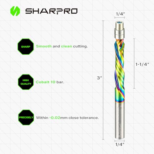 SHARPRO Compression Flush Trim Router Bit
