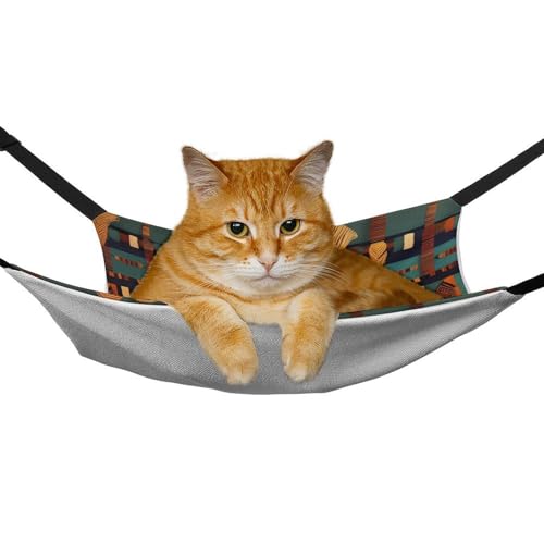 Hamac pour chat en tissage classique africain doux et durable - 7