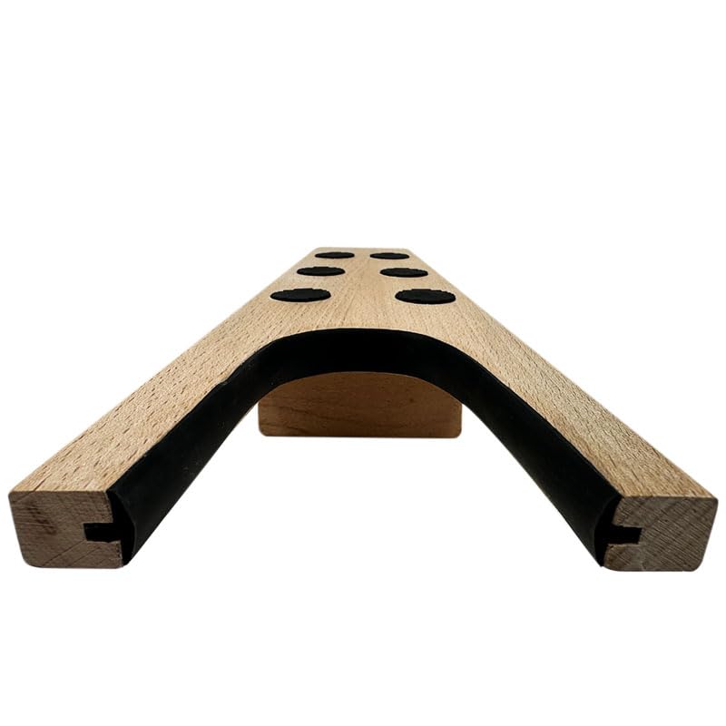 VIRSUS Cavastivali Universale in Legno ACAVA, misura 33,5x11,5x9,5 cm, Leva Stivale con 6 Gommini Antiscivolo, Resistente e Robusto per la Rimozione di Stivali e tutte le calzature