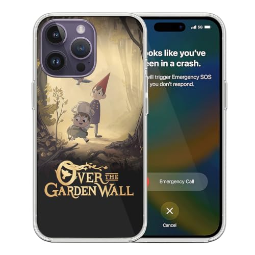 KAYZAR Phone Case Over Shockproof The TPU Garden Birthday Wall Cover Protect Compatible with iPhone 15 14 13 12 11 Pro Max Mini X Xs Xr 8 7 6 6s Plus Transparent