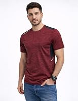 5 Pack Men’s Active Quick Dry Crew Neck T Shirts | Athletic Running Gym Workout Short Sleeve Tee Tops Bulk (Set 2, Medium) — image 7
