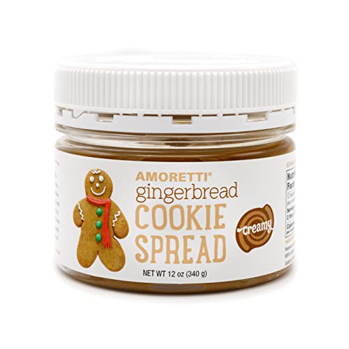 Amoretti - Gingerbread Creamy Cookie Spread - 12 Oz