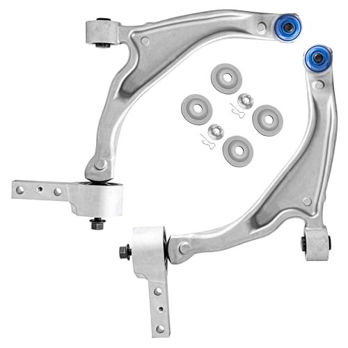 Image of Detroit Axle - Front 8pc Control Arms Kit for 2009-2015 Honda Pilot, 2 Lower Control Arms w /Ball Joints, 4 Inner & Outer Tie Rods, 2 Sway Bars, 2010 2011 2012 2013 2014 Replacement