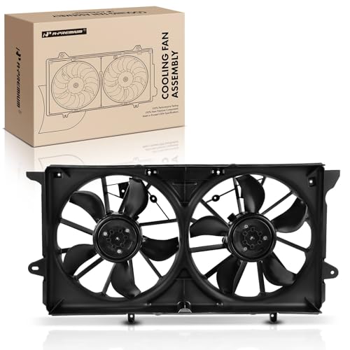 A-Premium Engine Radiator Cooling Fan Assembly with Brushless Motor Compatible with Select Chevrolet & GMC Models - Tahoe, Yukon, Yukon XL, Suburban, 2015-2020 - Replace# 23115737