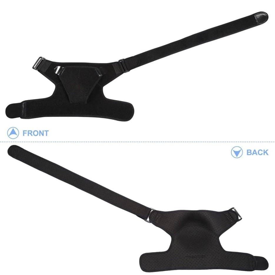 BingboPro Shoulder Brace For Torn Rotator Cuff, Adjustable Shoulder Support Brace Compression Sleeve Arm Sling Immobilizer For Pain Relief,Sleep,Injuries,Men and Women