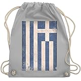 Das mit Griechenland-Flagge und Flagge verzierte Motiv eignet sich perfekt zur Fußball-WM und ist ein Pflichtkauf für alle Griechen
