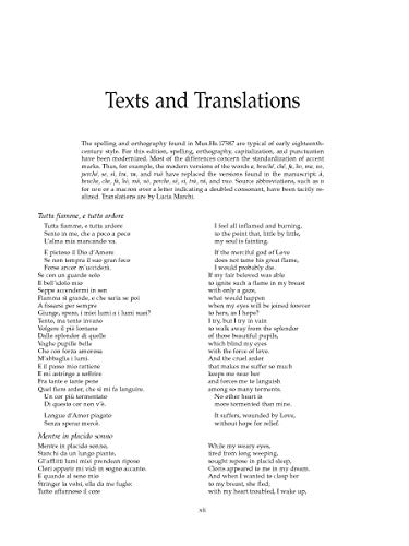 Six Chamber Cantatas (1708): Works for Soprano or Alto With Two Flutes, Bassoon, and Basso Continuo