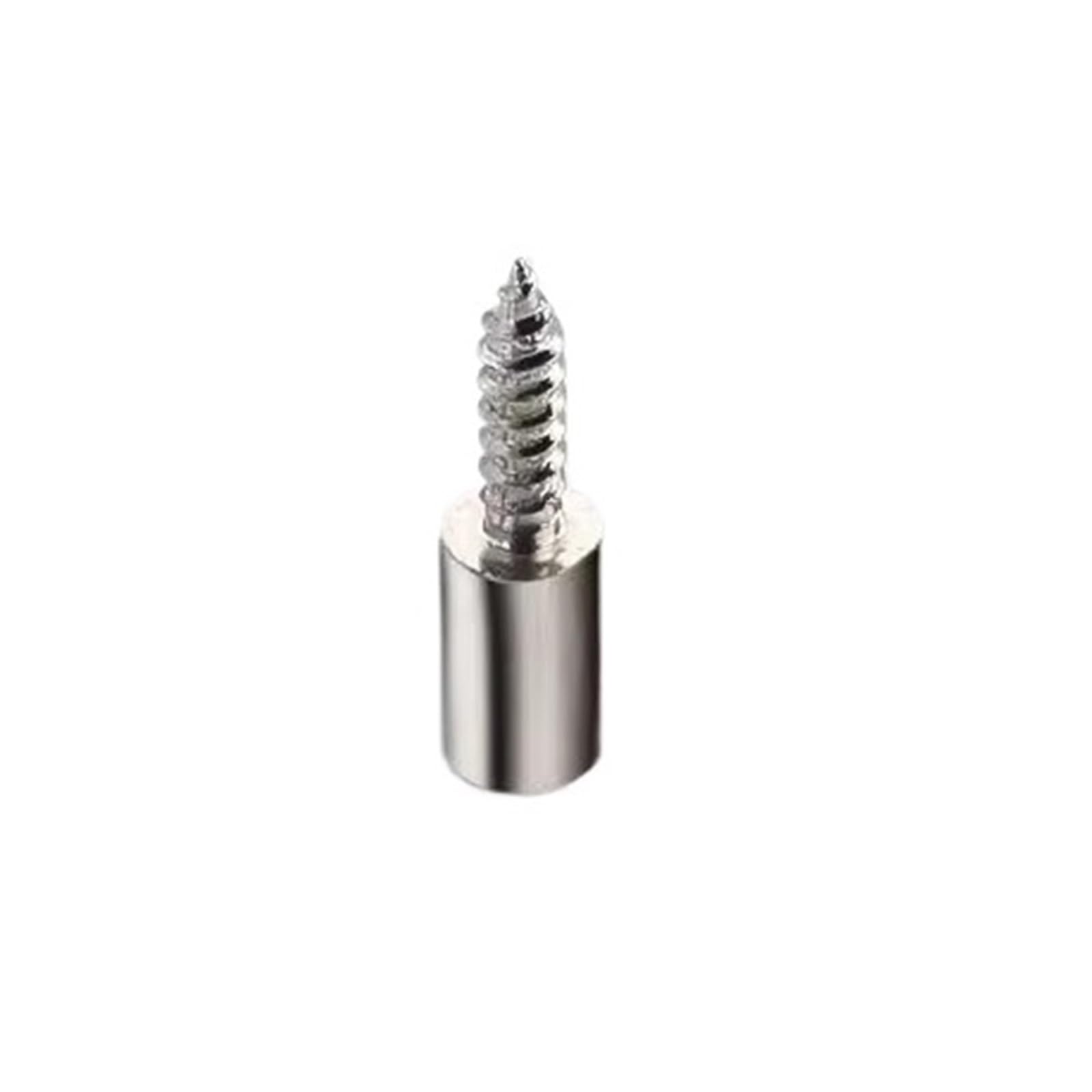 TAZYYZUU Fixed Support Self-Tapping Cross Screw Wardrobe Cabinet Laminates Partition Pin(10sets)