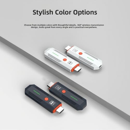 Transmisor inalámbrico de vídeo alcance 50 m extensor HDMI sin cables para proyector y PC 6