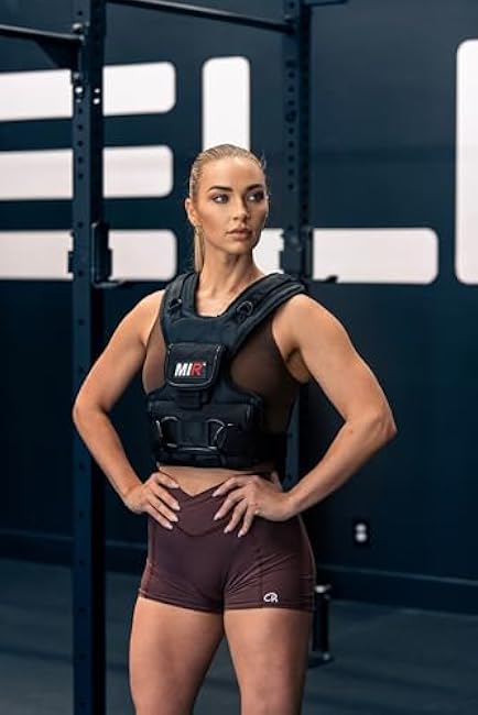 MiR Womens Weighted Vest 10lbs - 50lbs Solid Iron Weights