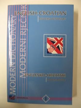 Paperback English-Croatian Modern Dictionary Book