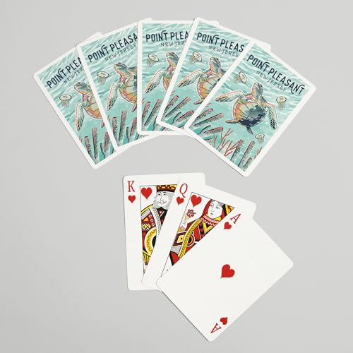 Baraja de Poker 52 Cartas Tortuga Punto Pleasant Beach miniatura 7
