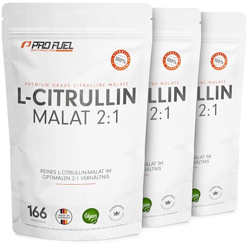 L-Citrullin Malat 2:1 Pulver 1500g - optimal hochdosiert mit 3000 mg Citrullin-Malat pro Portion - perfekte Löslichkeit - höchste Reinheit - laborgeprüft mit Zertifikat, ohne Zusatzstoffe - 100% vegan
