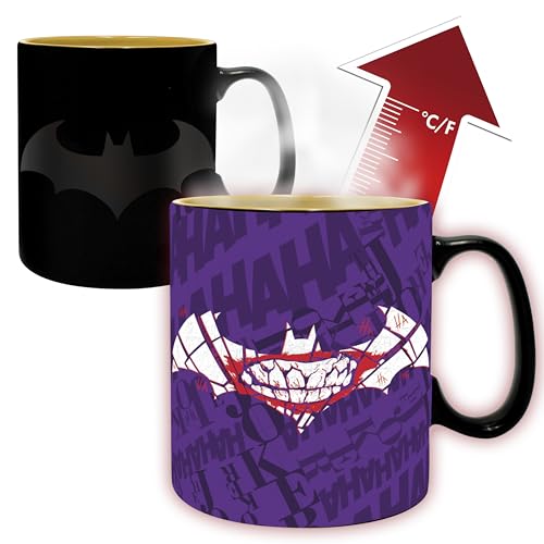 DC COMICS - Mug HeatChange -460ml- "Batman Matte" -cardboard