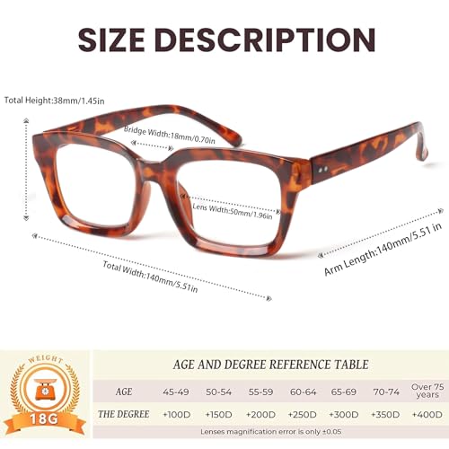 Image of JOSCHOO 3 Pack Reading Glasses Blue Light Blocking Computer Spring Hinge Readers for Women Men