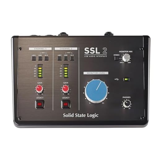 Solid State Logic SSL2 2-In/2-Out USB-C Audio Interface