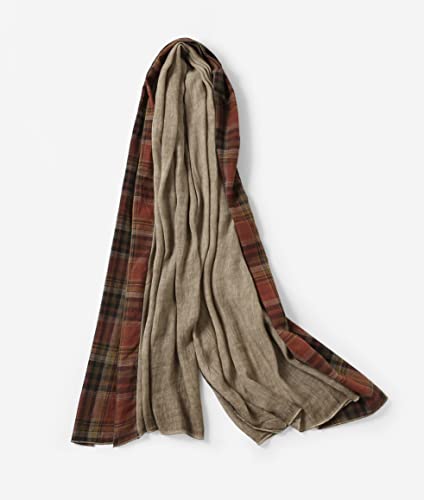 Écharpe Plaid Femme Ultra-doux Rayures main image 1